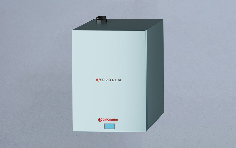 H₂ydroGEM Generation 5 prototype, the hydrogen heat generator by Giacomini