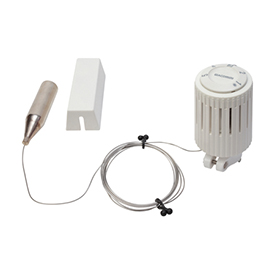 R462 Cabezal termostático con sensor de líquido a distancia. Regulación sobre la válvula