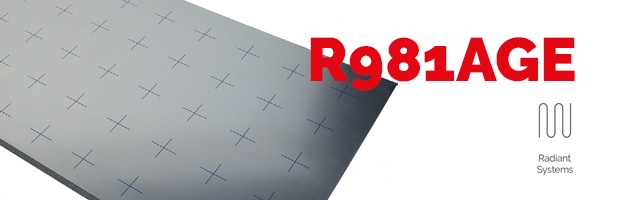 panel aislante aluminio giacomini R981AGE
