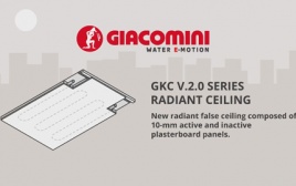 Techo radiante Giacomini GKC v.2.0